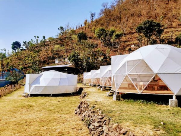 Camp 009 – Riverside Ultra Luxury Dome Camp in Shivpuri
