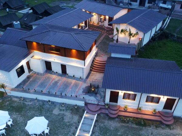 Camp 005 – Riverside Luxury Cottage in Ghattu Ghat